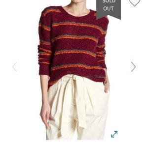 Free People Best Day Ever pull over sweater. XS